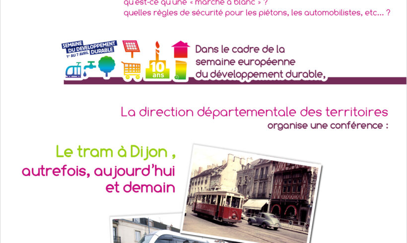 Affiche “Conférence Tram”